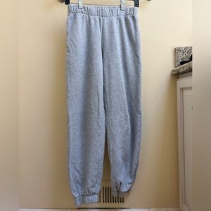 Gray Brandy Melville Rosa Sweatpants